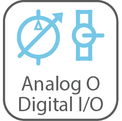 Analog Output, Digital Input/Output