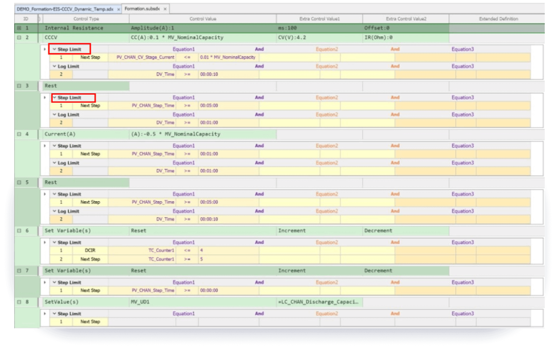 ARBIN-SSIS- Rapid Test Switching