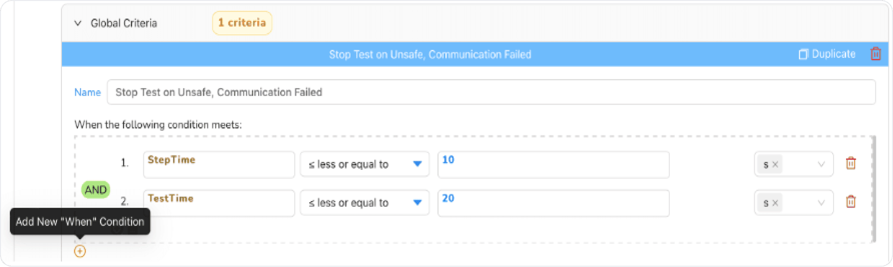 ARBIN-EOL Add New Conditions i3