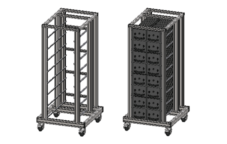 ARBIN-4-Unit MZIR:MZOR Rack