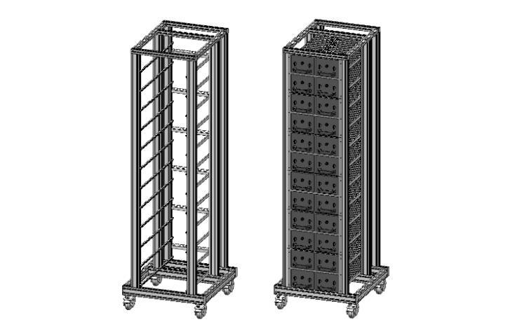 ARBIN-6-Unit MZIR:MZOR Rack