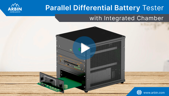 Parallel Differential Battery Tester with Integrated Chamber | Arbin ...